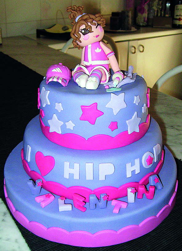 Hip Hop Dance Birthday Cake