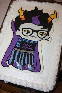 Homestuck Birthday Cake