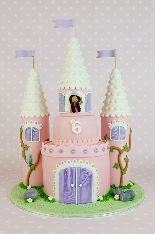 How to Make a Princess Castle Cake