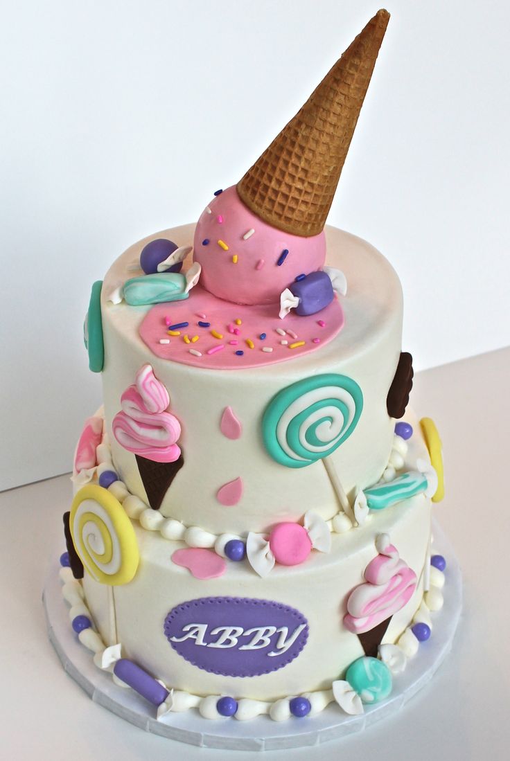 Ice Cream Cake Designs