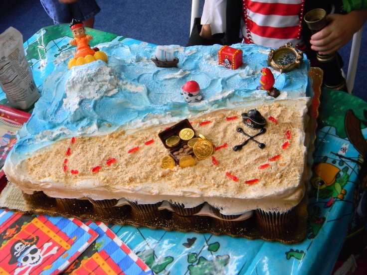 Jake and Neverland Pirates Birthday Cake