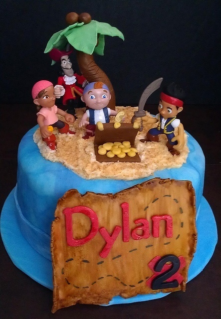 Jake and Neverland Pirates Birthday Cake