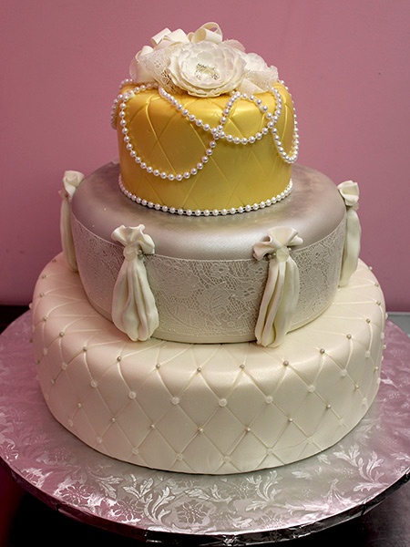 Jewel Box Wedding Cake