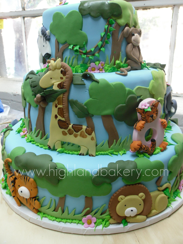 Jungle Safari Cake Idea