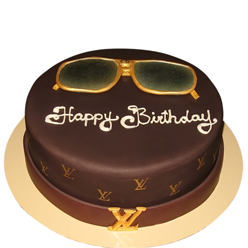 Louis Vuitton Birthday Cake