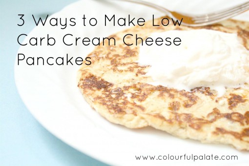 Low Carb Cream Cheese Pancake Recipe