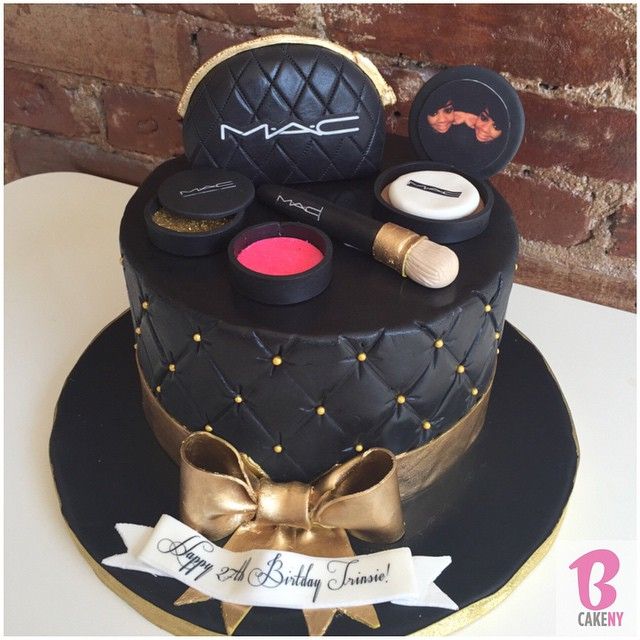 Makeup Birthday Cake