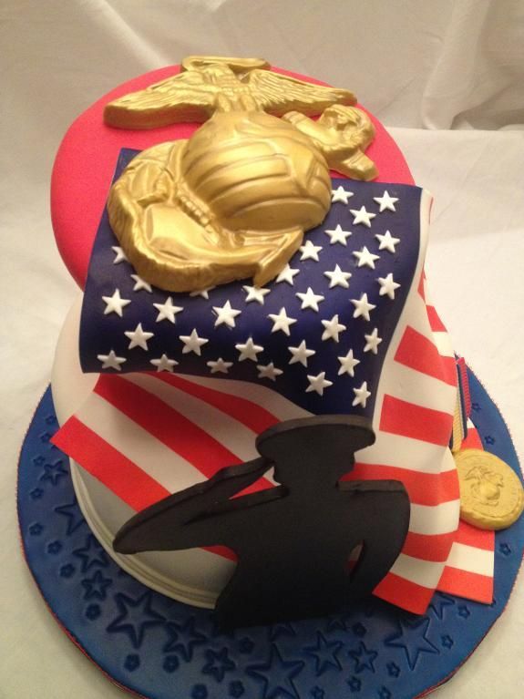 Marine Corps Cake Ideas