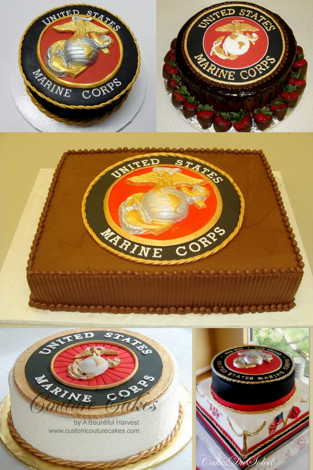 Marine Grooms Cake