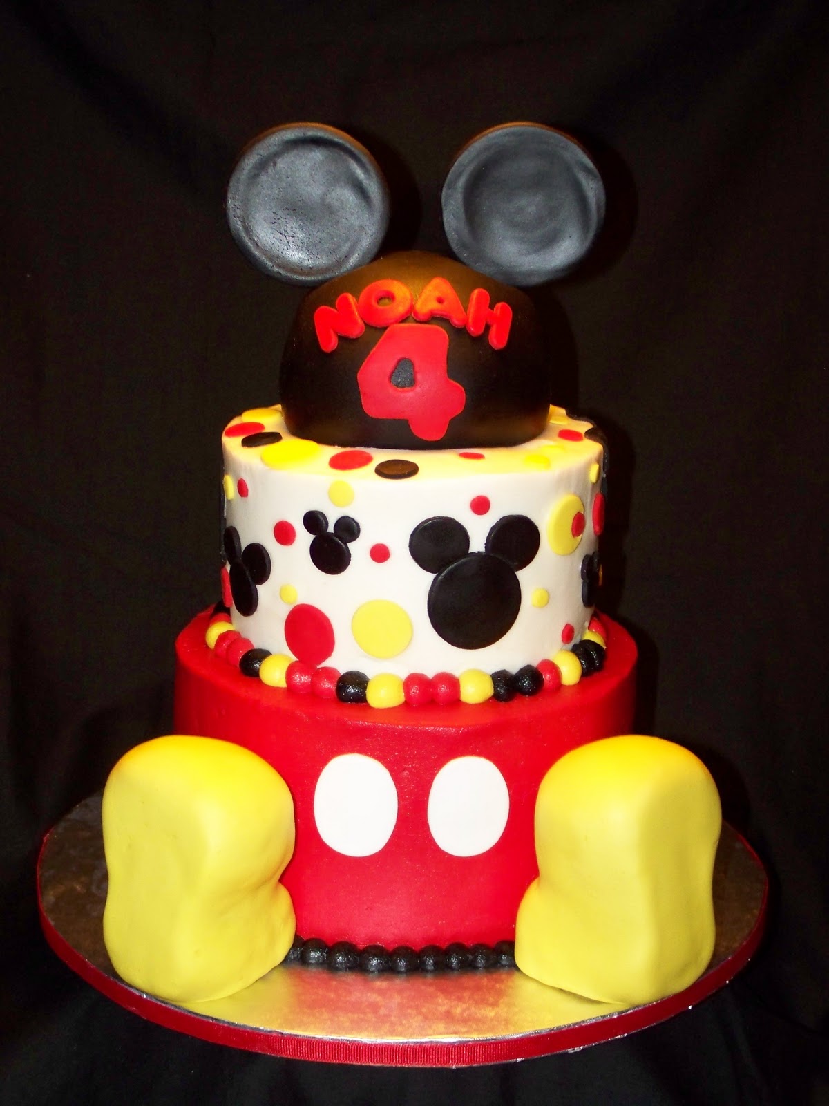 Mickey Mouse Cake