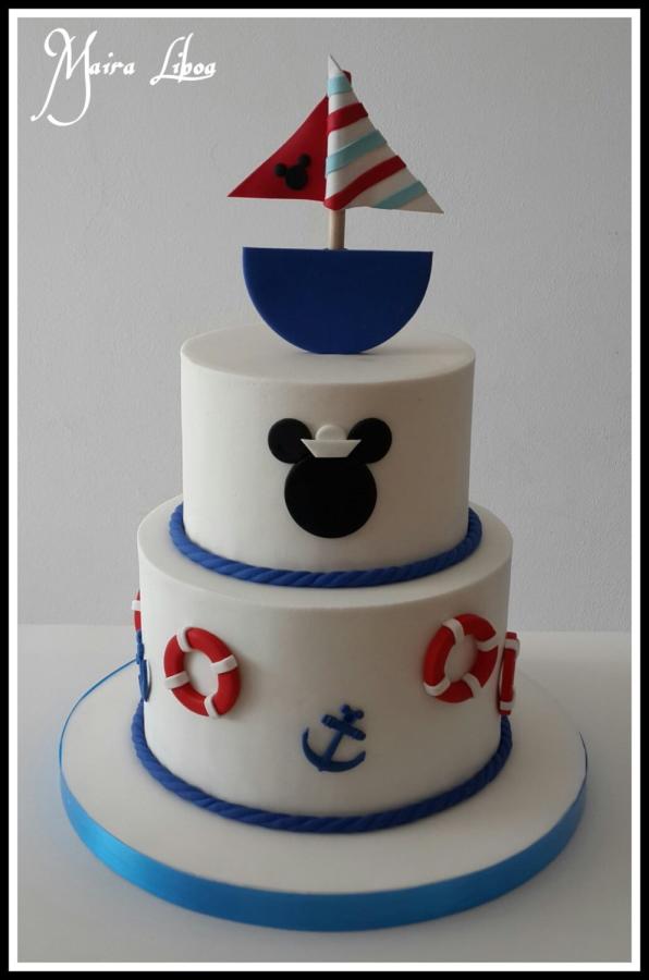 Mickey Nautical Cake