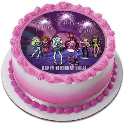 Monster High Birthday Cake