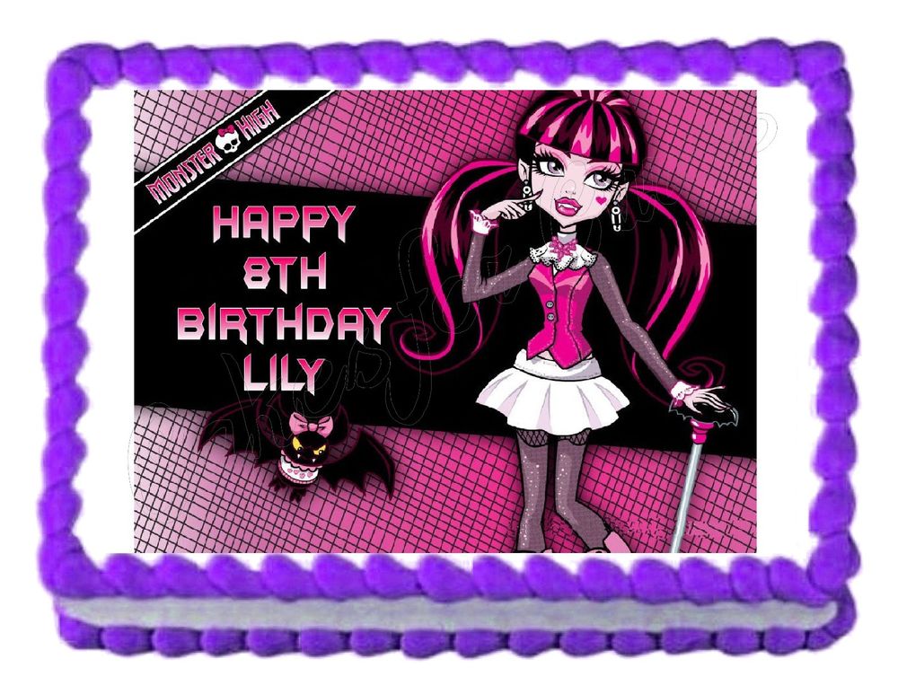 Monster High Draculaura Cake