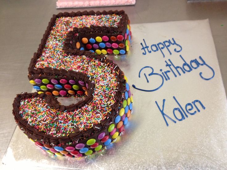 6 Photos of Number Birthday Cakes Ideas