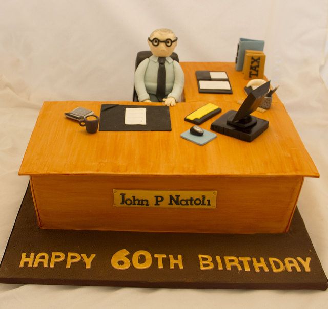 13 Photos of Office Desk Decorations Cakes