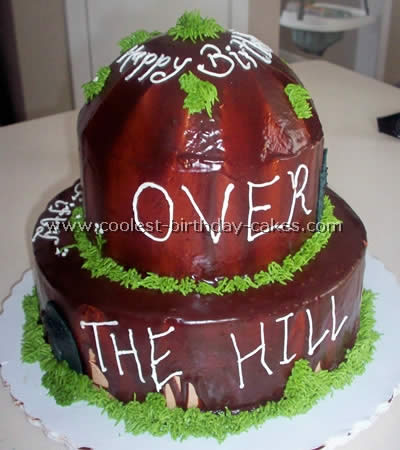 Over the Hill Birthday Cake Idea