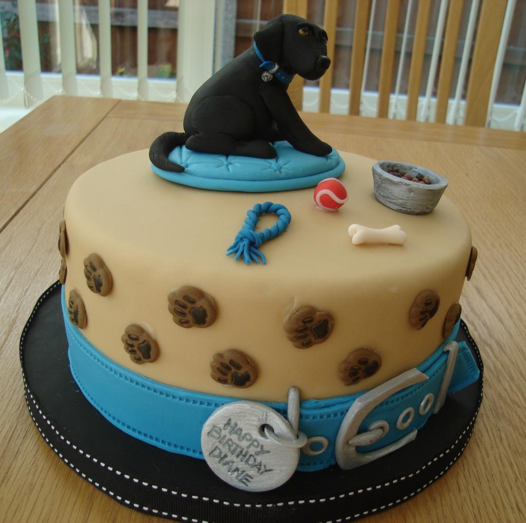 Puppy Dog Birthday Cake