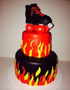 Roller Skate Cake