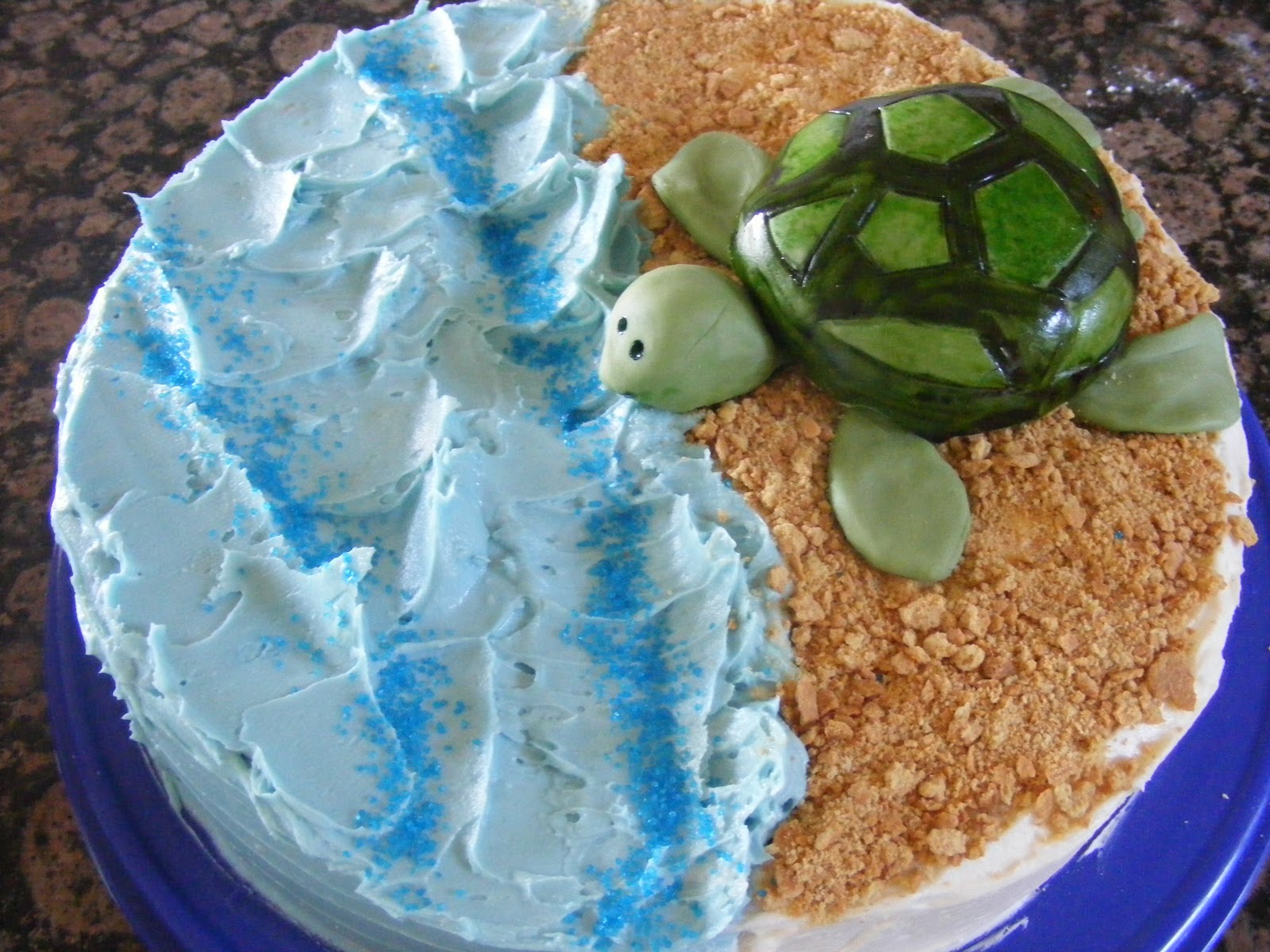 Sea Turtle Birthday Cake Ideas