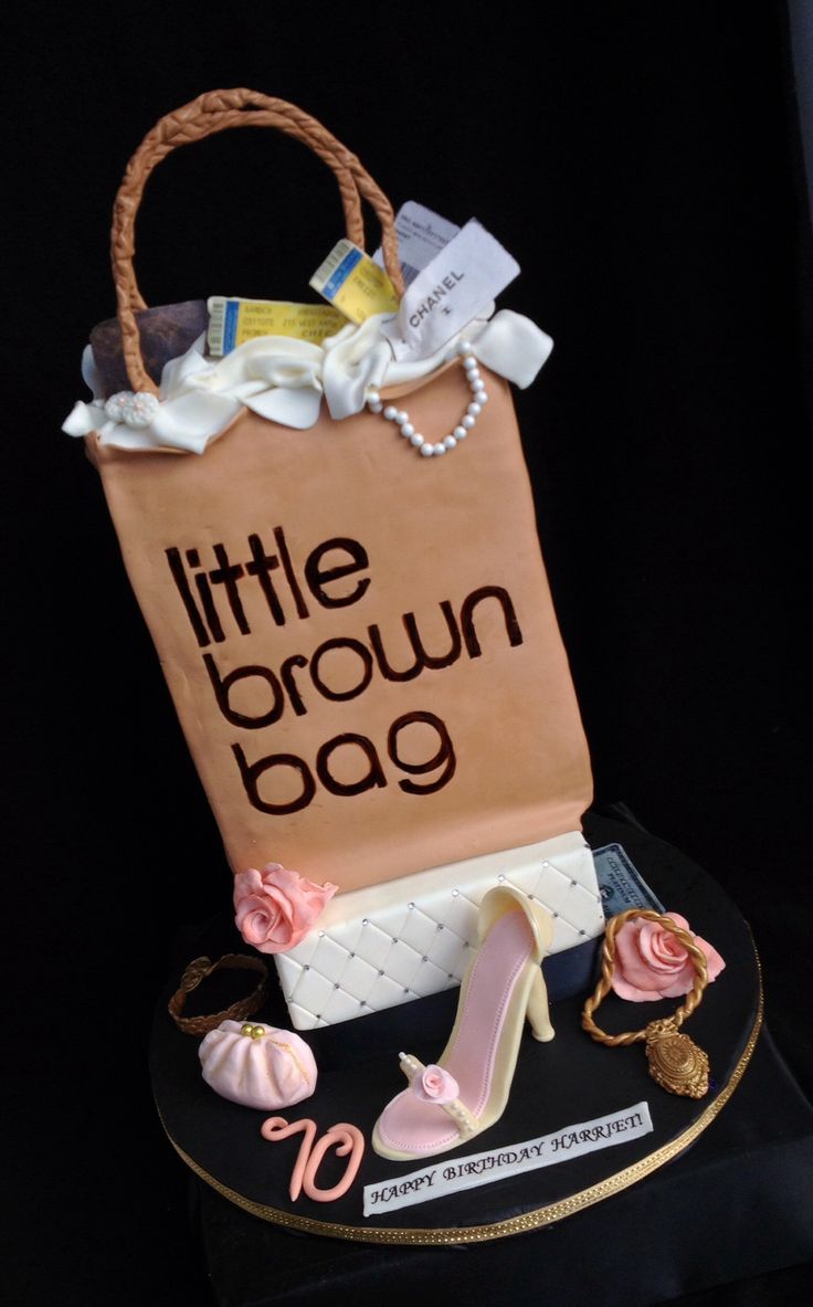 Shopping Bag Cake