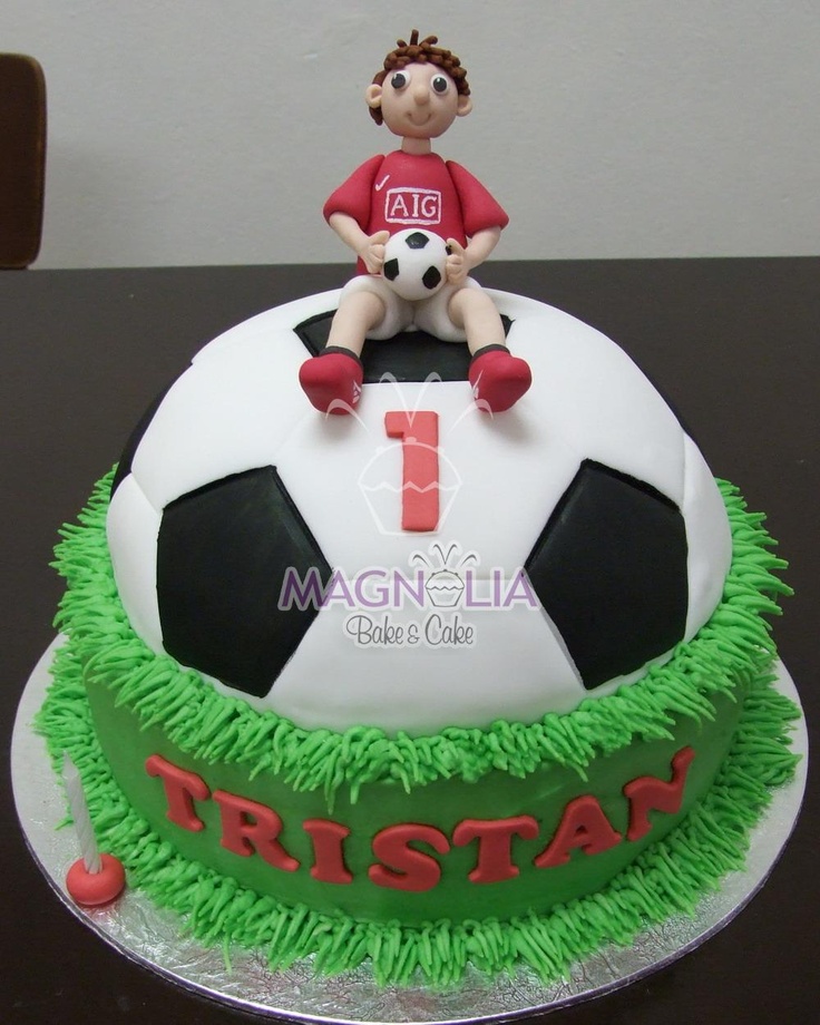 Soccer Ball Birthday Cake