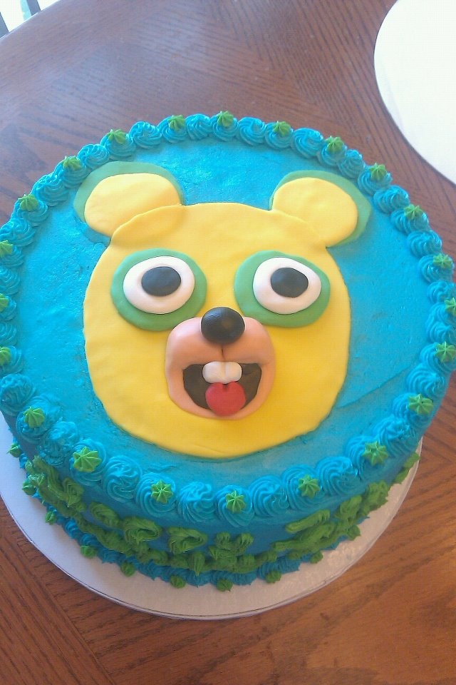 Special Agent Oso Cake