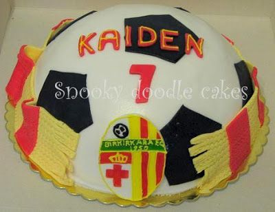 Sports Team Cake