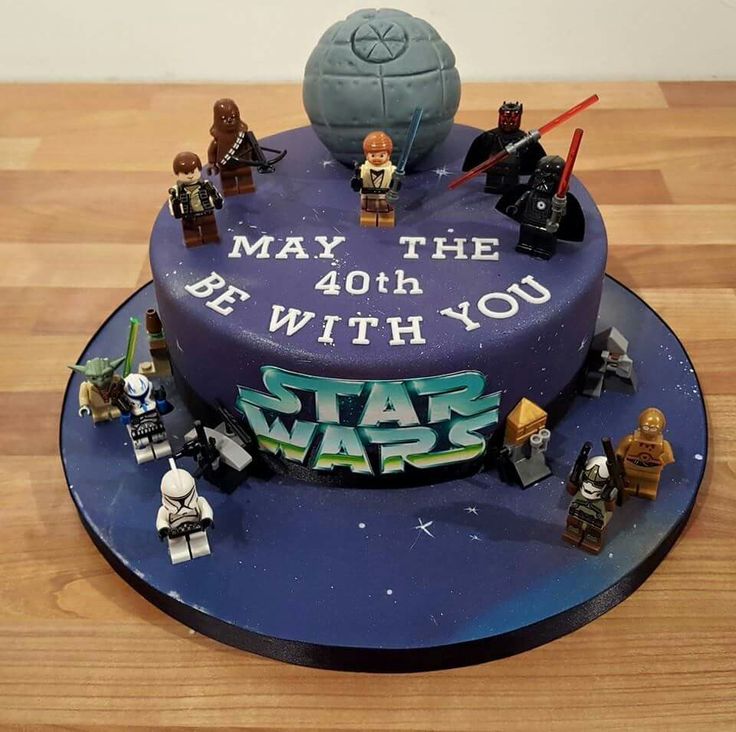 Star Wars 40th Birthday Cake