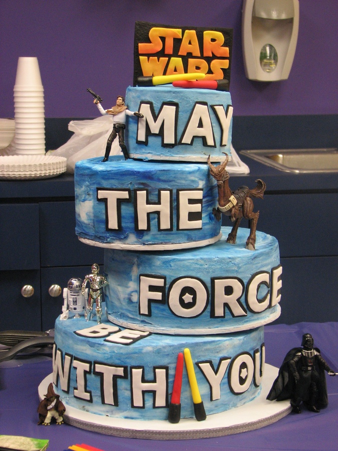 Star Wars Birthday Cake