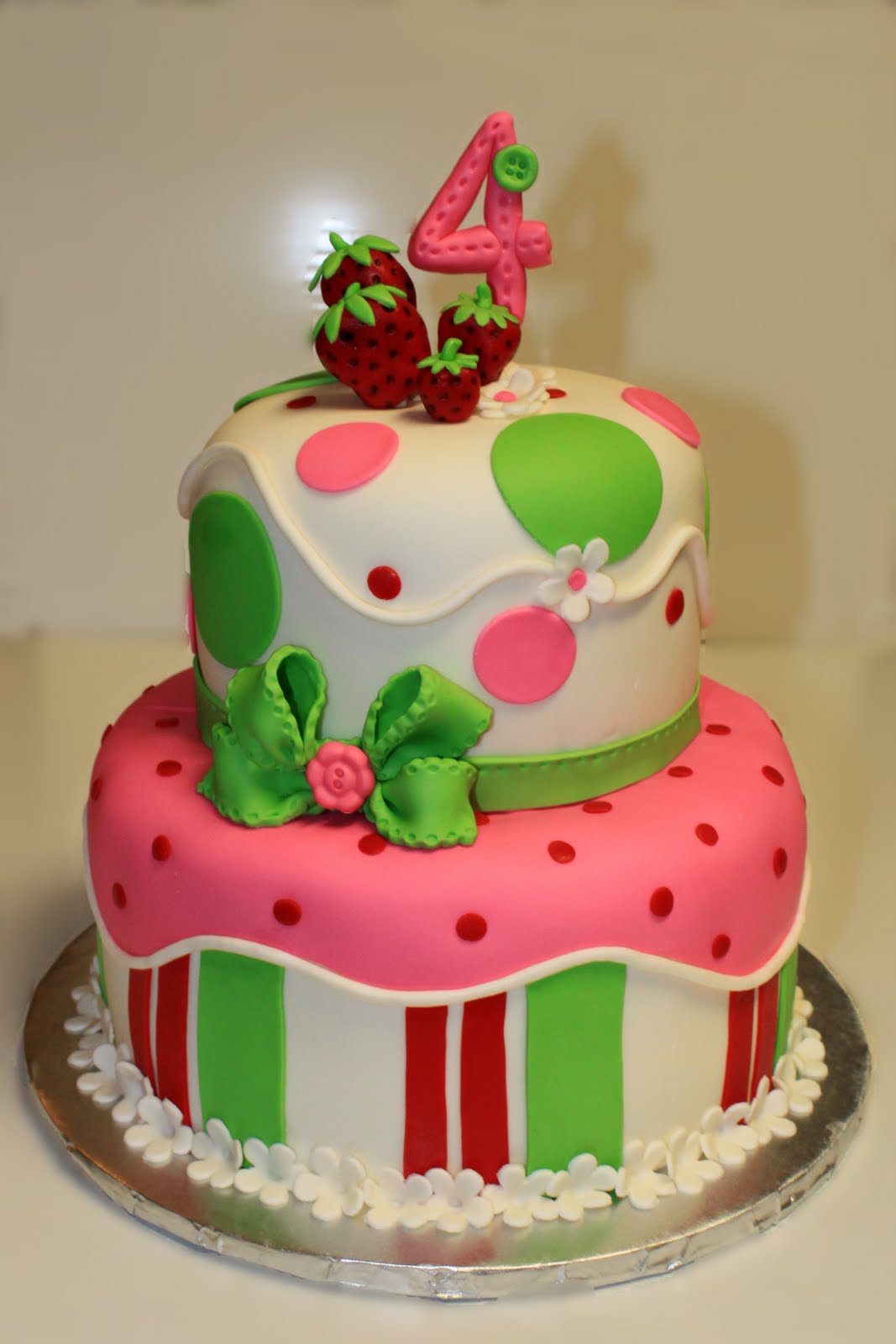 Strawberry Shortcake Cake