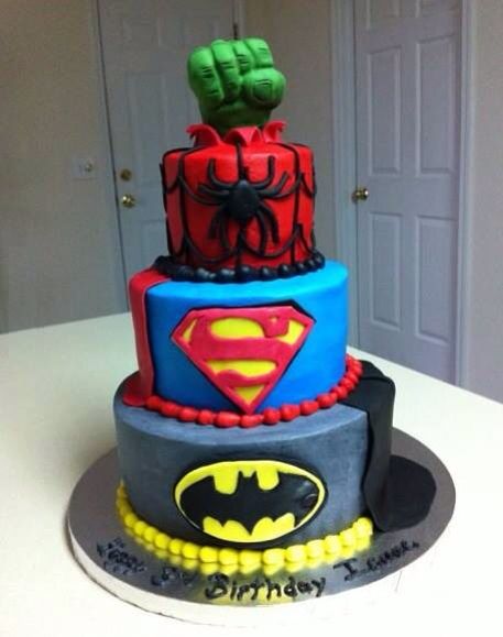 Super Hero Cake