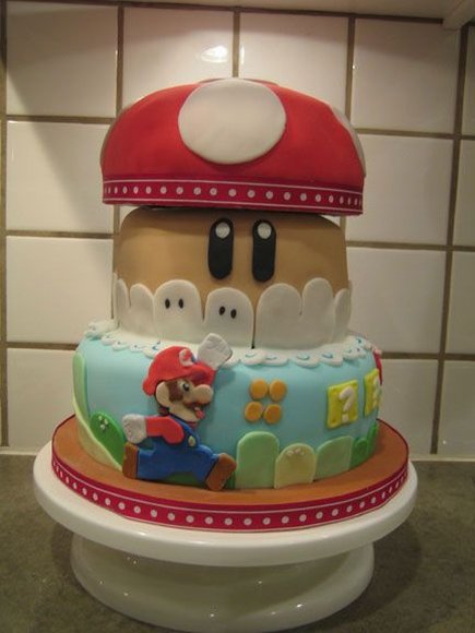 Super Mario Cake