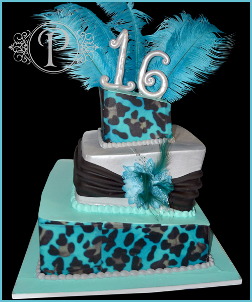 Sweet 16 Birthday Cake