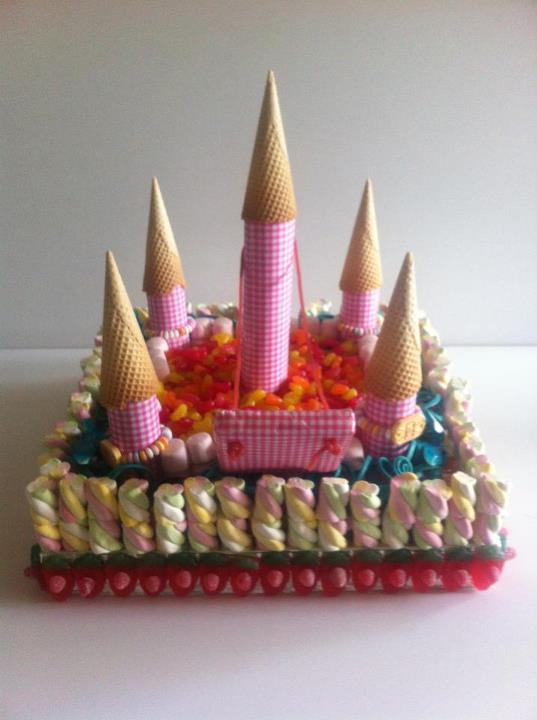 Sweet Princess Castle Cakes