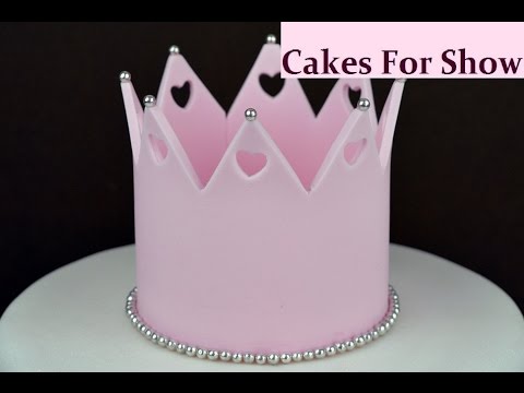 Template for Fondant Crown