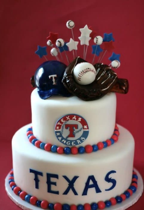 12 Photos of Texas Ranger Happy Birthday Cakes