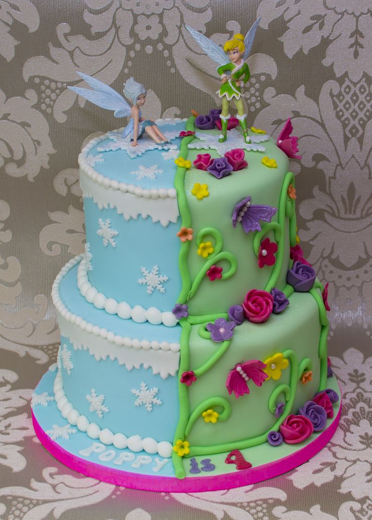 Tinkerbell Birthday Cake