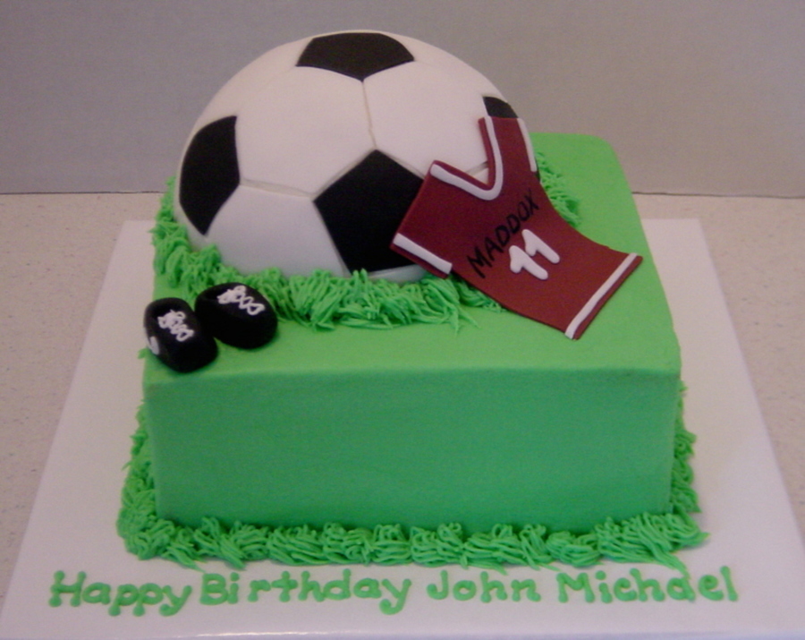 USA Soccer Birthday Cake