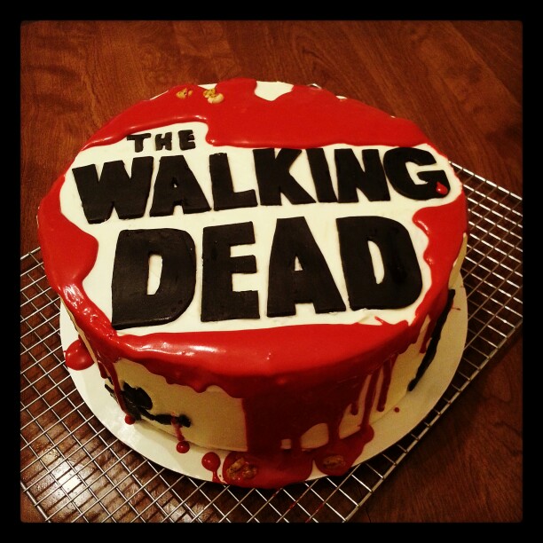 Walking Dead Cake