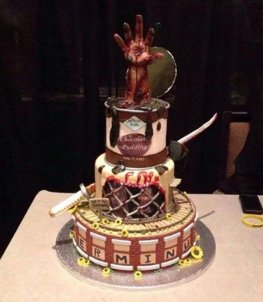 Walking Dead Cake