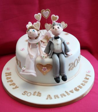 Wedding Anniversary Cake