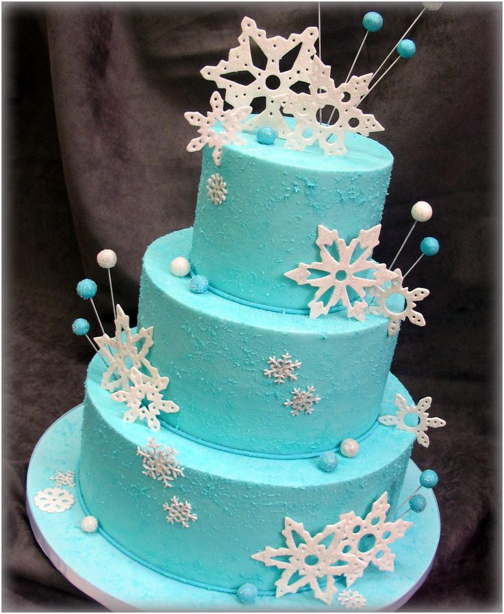 Winter Wonderland Cake