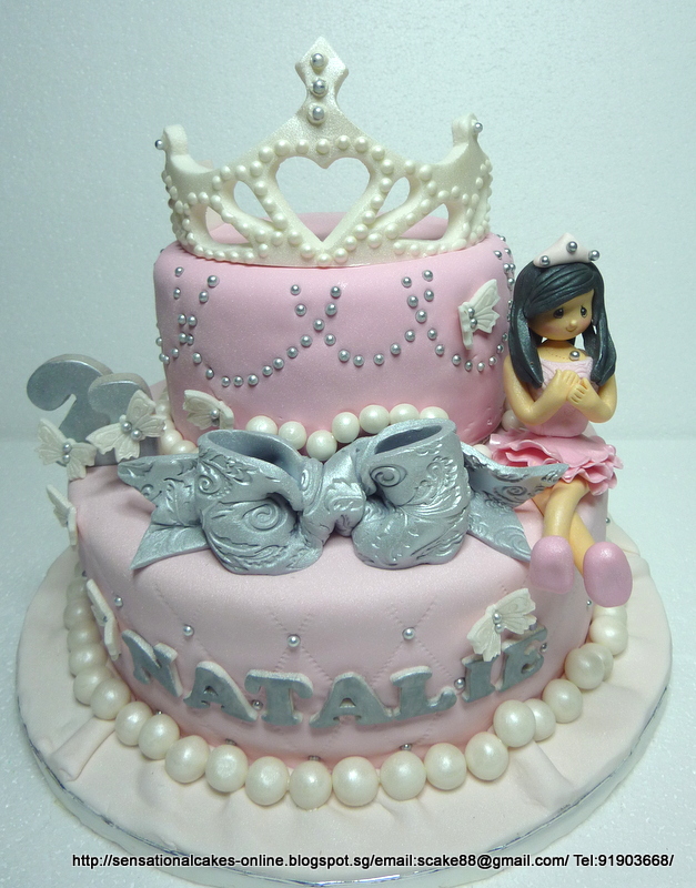 7 Photos of 3D Princess Crown Cakes