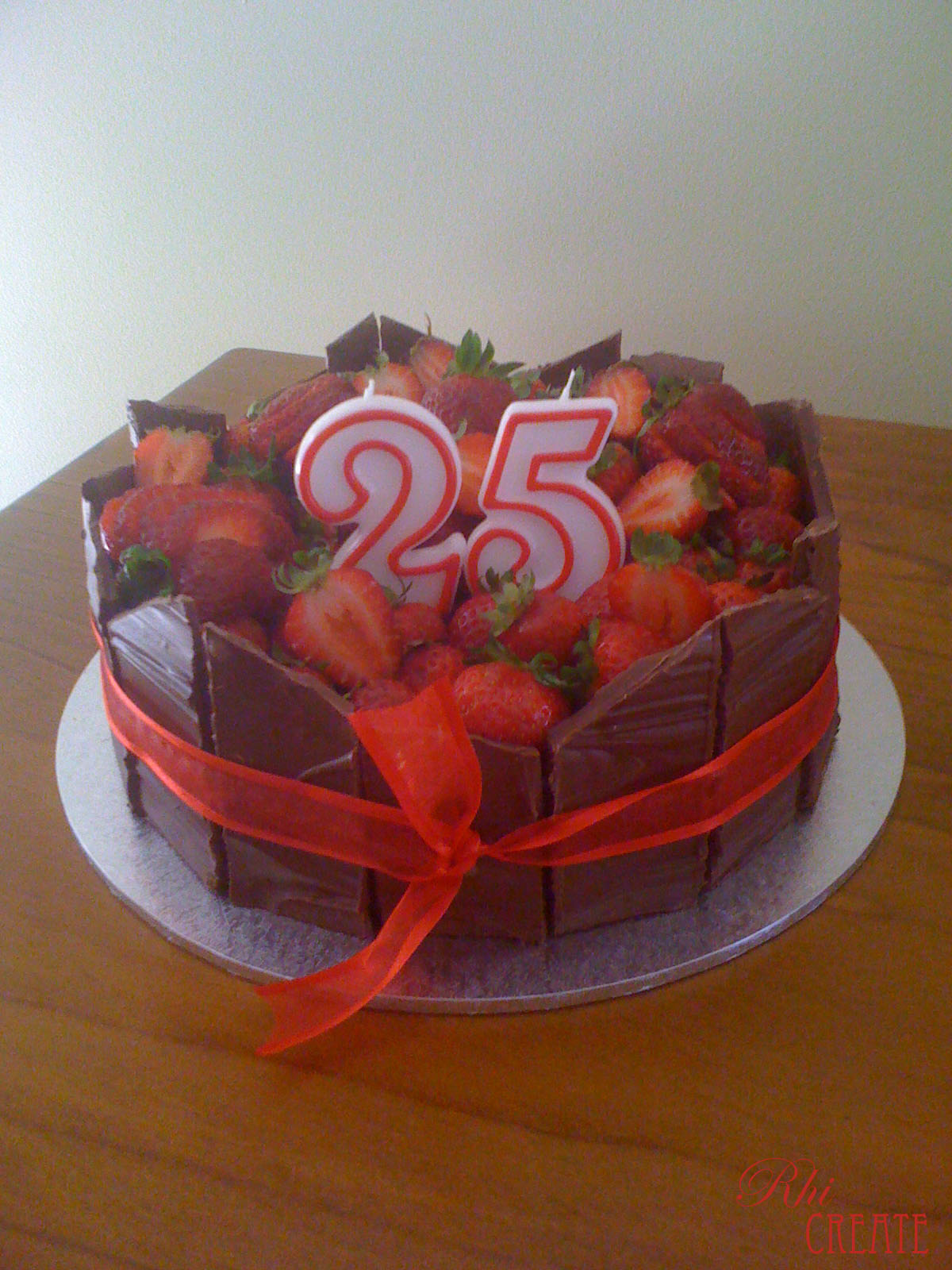 25th Birthday Cake