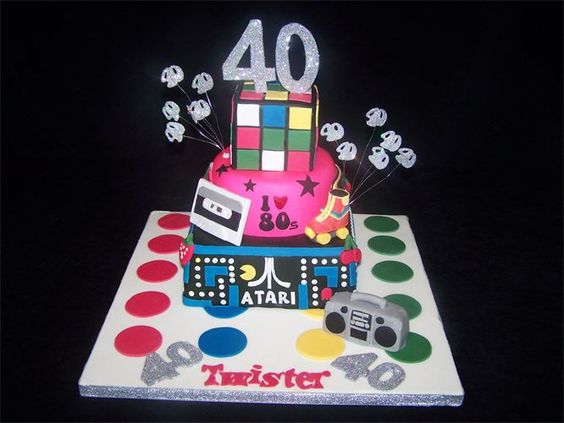 40th Birthday Sheet Cake Ideas