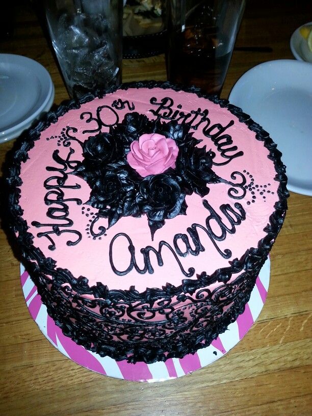 Amanda Birthday Cake