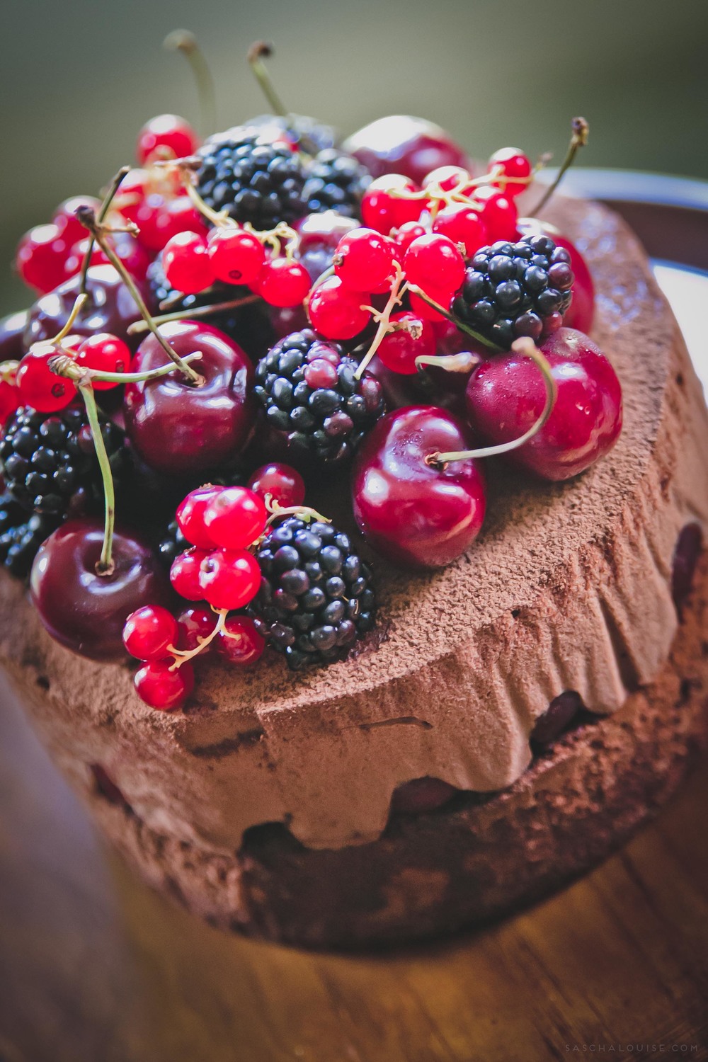 Black Forest Cake with Chocolate Mousse