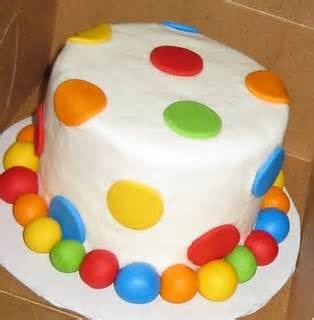 Bouncy Ball Themed Birthday Cake