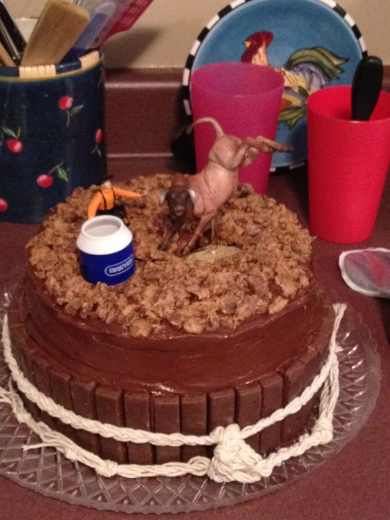 Bull Riding Birthday Cake