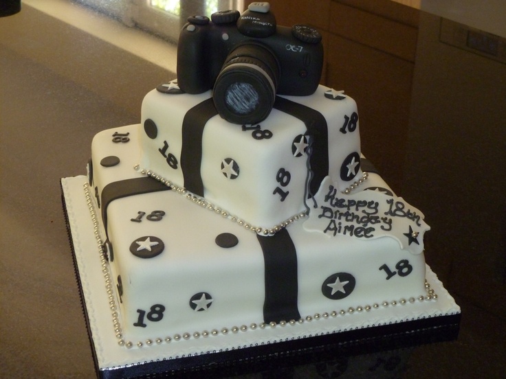 Camera Birthday Cake